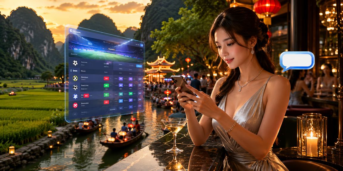 Người dùng tại Ninh Bình trải nghiệm casino trực tuyến trên điện thoại di động tại lễ hội